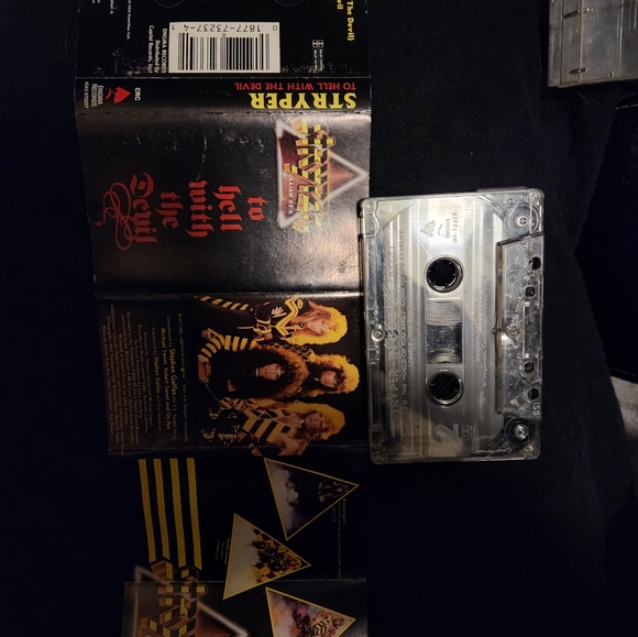 Stryper To Hell With the Devil Cassette Tape 1986 - Picture 3 of 6